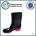 botas vaqueras botas de lluvia cortas mujer B-819